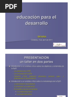 Educacion Para El Desarrollo Taller Idearia 2011