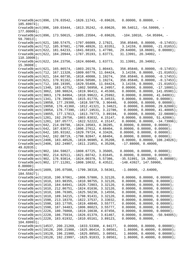 3D Object Creation Script | PDF | Finance & Money Management ...