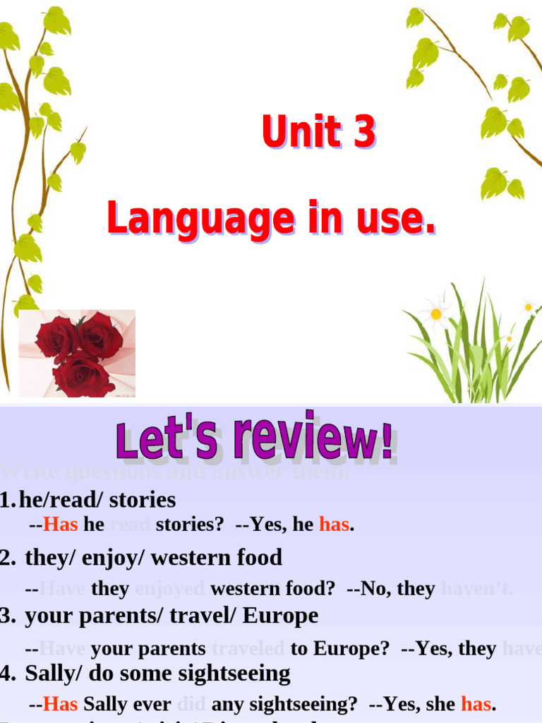 Present Perfect Tense Practice Guide | PDF