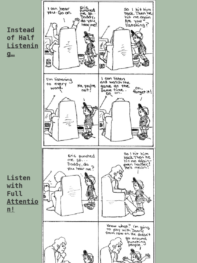 Active And Effective Listening Pdf Self Improvement