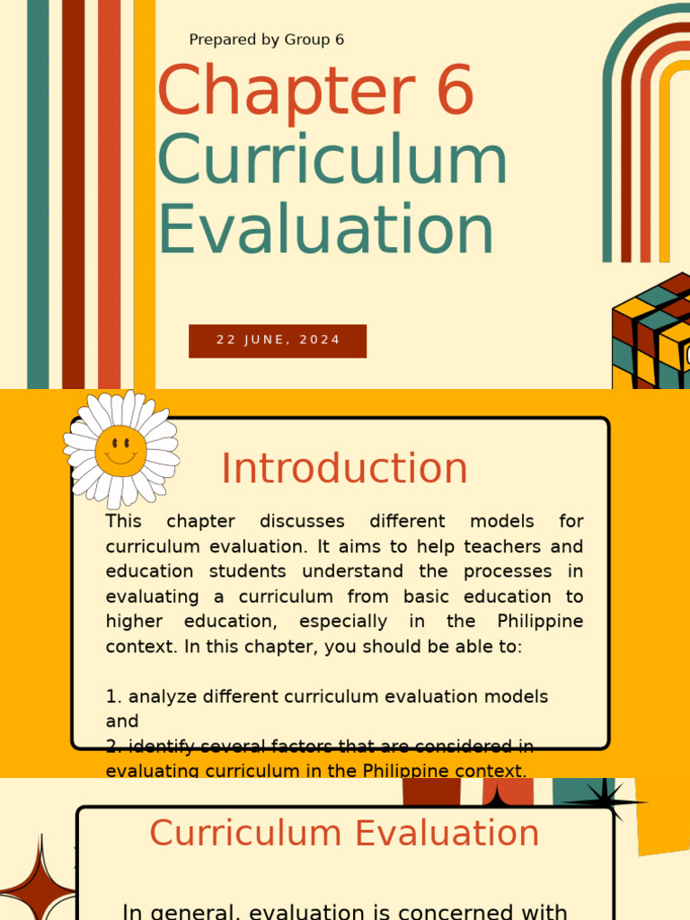 Curriculum Evaluation Models Explained | PDF | Curriculum | Evaluation