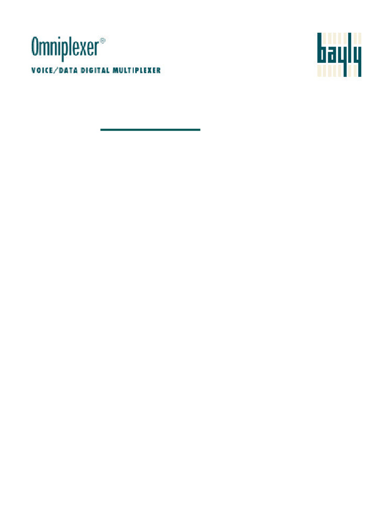4-Wire E&M Voice Module Overview | PDF | Decibel | Telephone Exchange