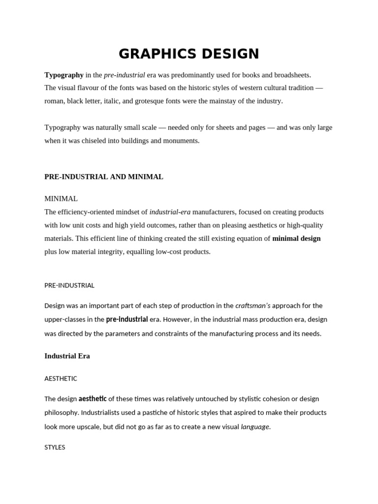 Graphics Design | PDF | Typefaces | Typography