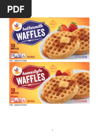 Waffle Recall List