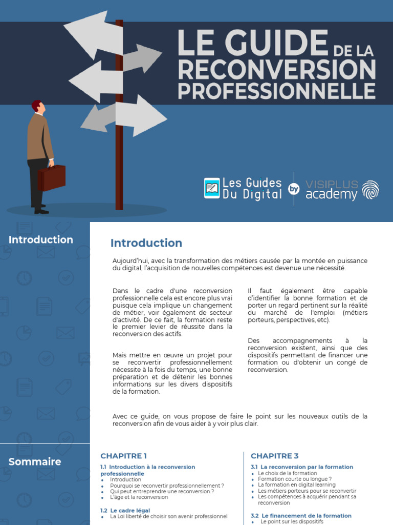 Guide de la reconversion professionnelle | PDF | Travail | Business