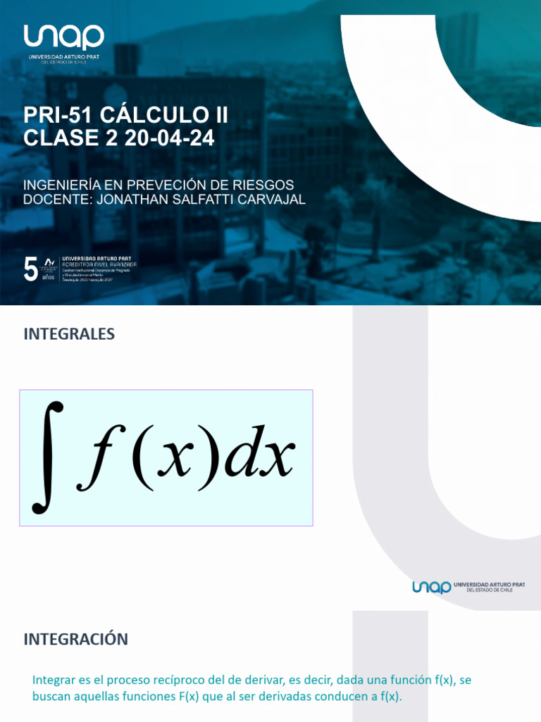 Clase 2 | PDF | Integral | Cálculo