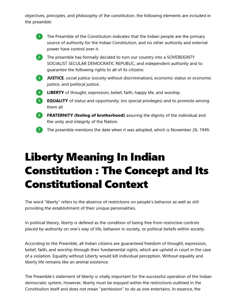 Perfect Liberty. | PDF | Human Rights | Government