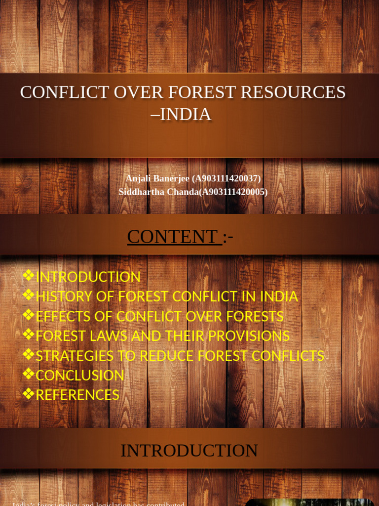 Resolving India's Forest Resource Conflicts | PDF | Forests | Biodiversity