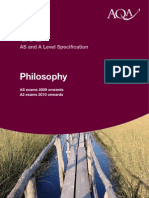 AQA Philosophy Syllabus