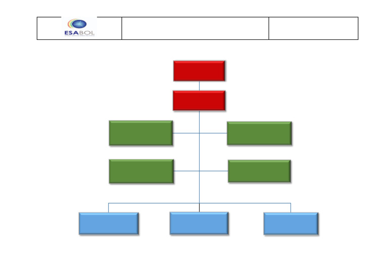 Organigrama ESABOL | PDF