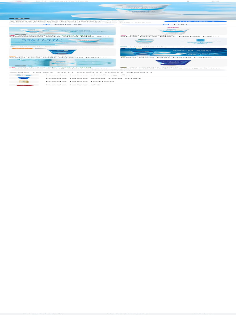 SRM Hada Labo PH - Tìm Trên Google | PDF
