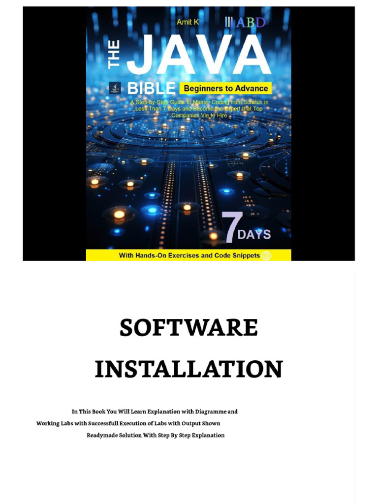 Amit K. Shukla - Java Beginners To Advance - Beginners To Advance Java ...