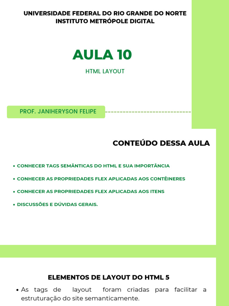 HTML5 e Flexbox para Iniciantes | PDF | Html | Html5