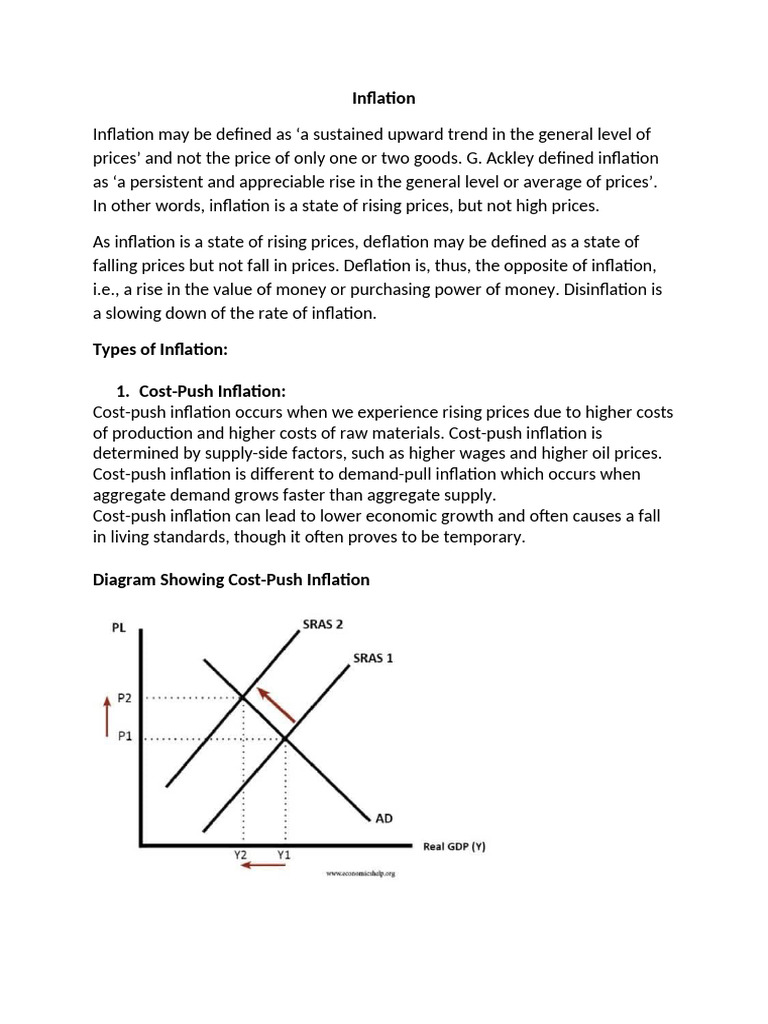 Inflation 1 Pdf Cost Of Living Inflation