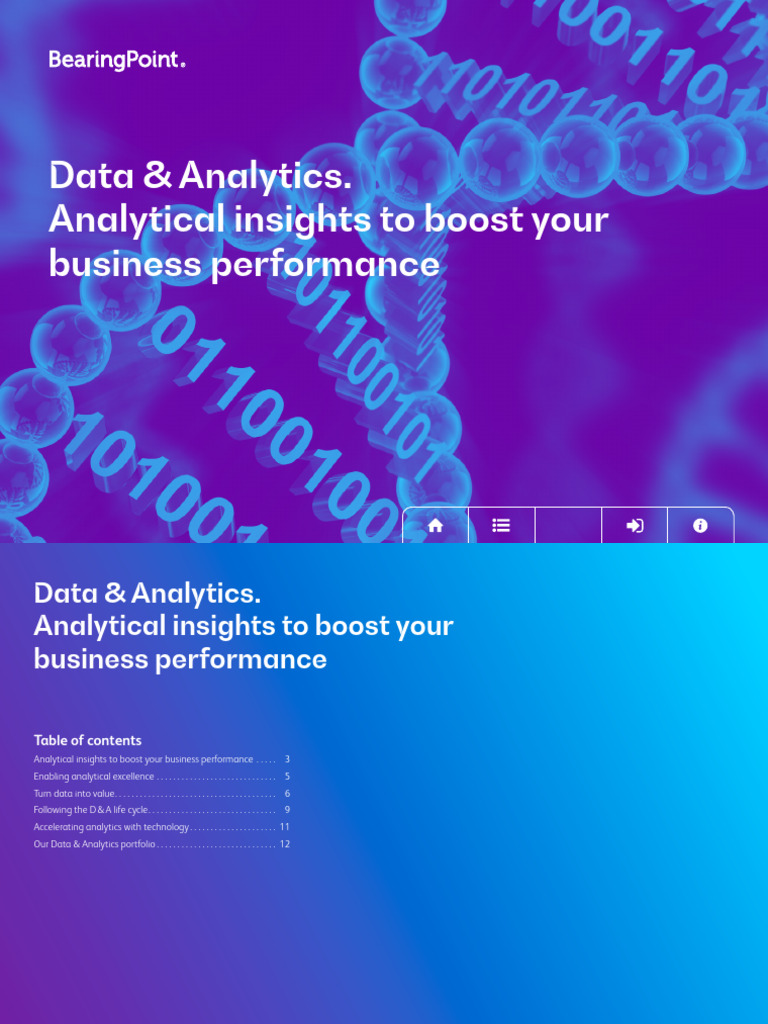 Data and Analytics Boost Your Business Performance | PDF | Analytics ...