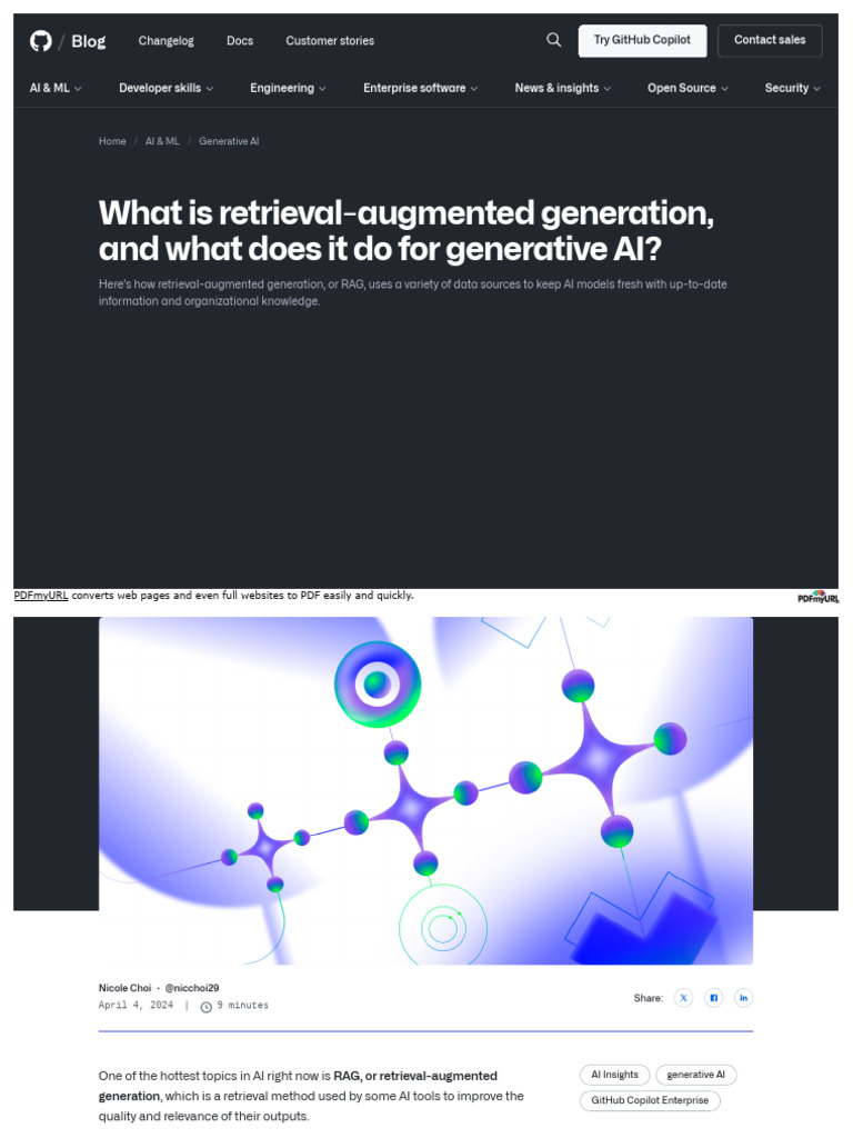 Understanding RAG in Generative AI | PDF | Artificial Intelligence ...