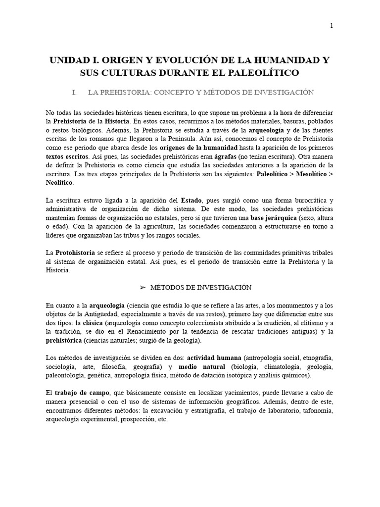 Prehistoria Pdf Neanderthal Homo