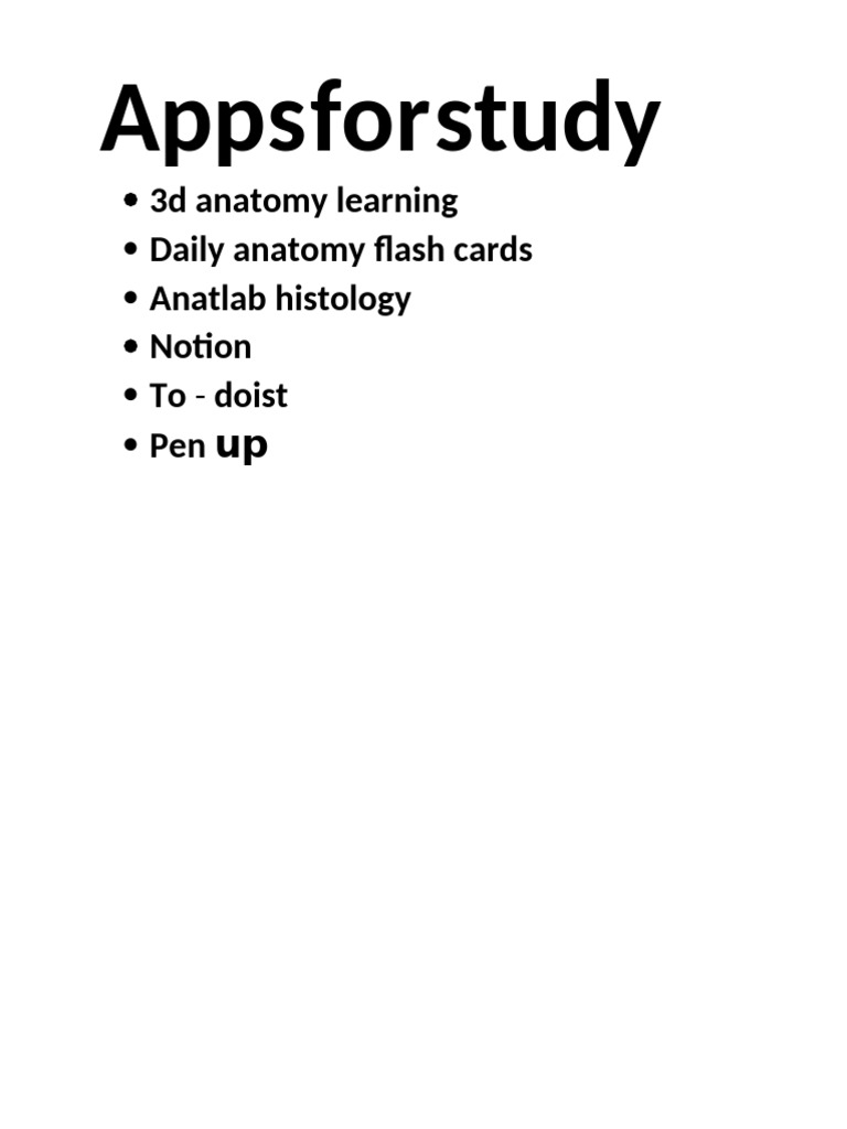 3d Anatomy Learning Pdf