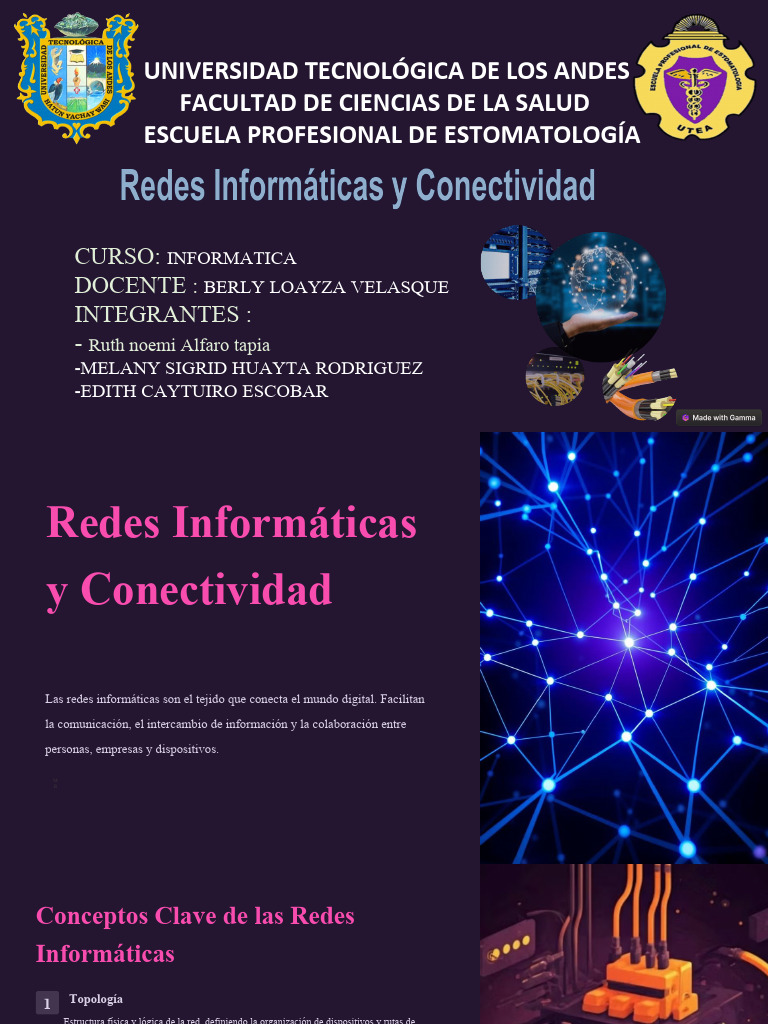 Redes Informáticas y Conectividad Esencial | PDF | Red de computadoras ...