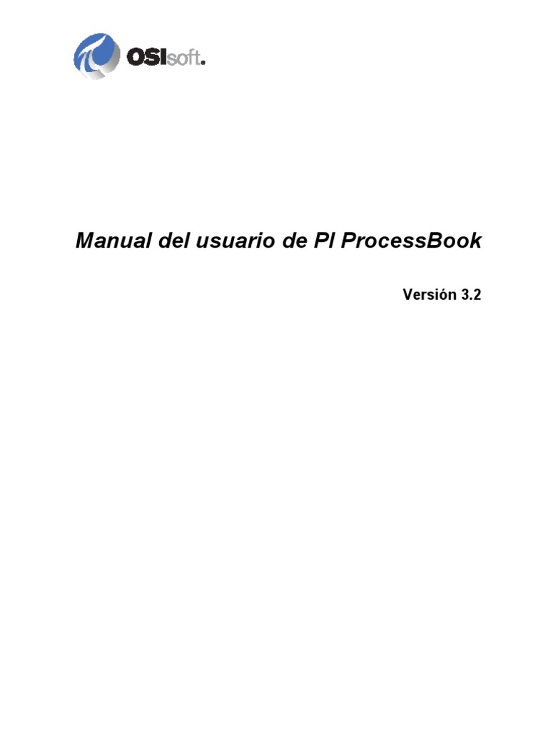 PI Process Book 3 - 2 User Guide ES | PDF | Visual Basic para ...