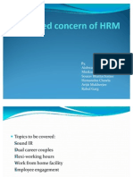 Increased Concern of HRM