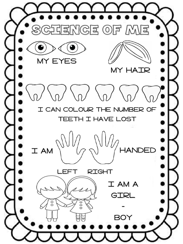 Science About Me Boy Pdf