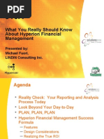 What You Really Should Know About Hyperion Financial Management