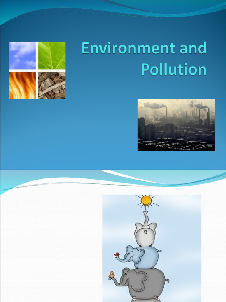 English Presentation | PDF | Pollution | Air Pollution