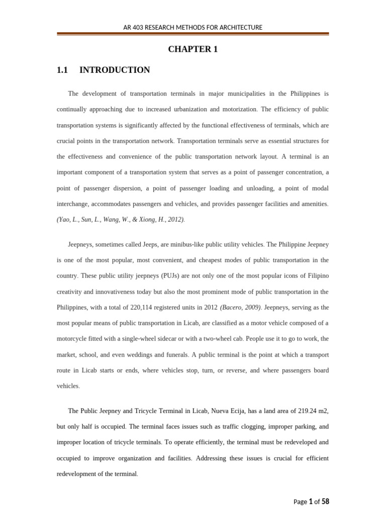 Research Method Final | PDF | Instructional Design | Transport
