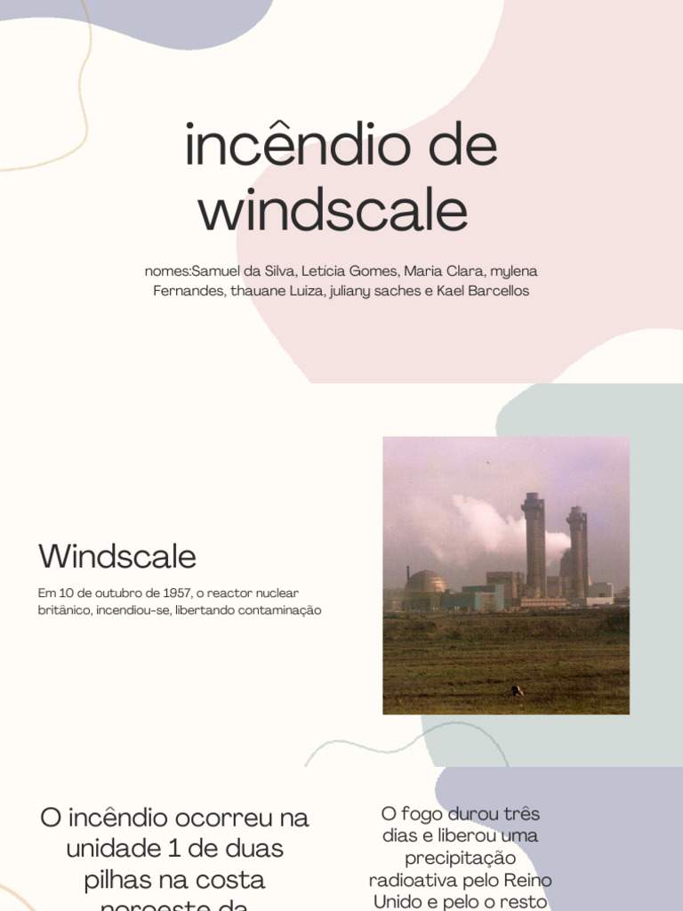 Incêndio de Windscale e suas consequências | PDF | Ciências e Matemática