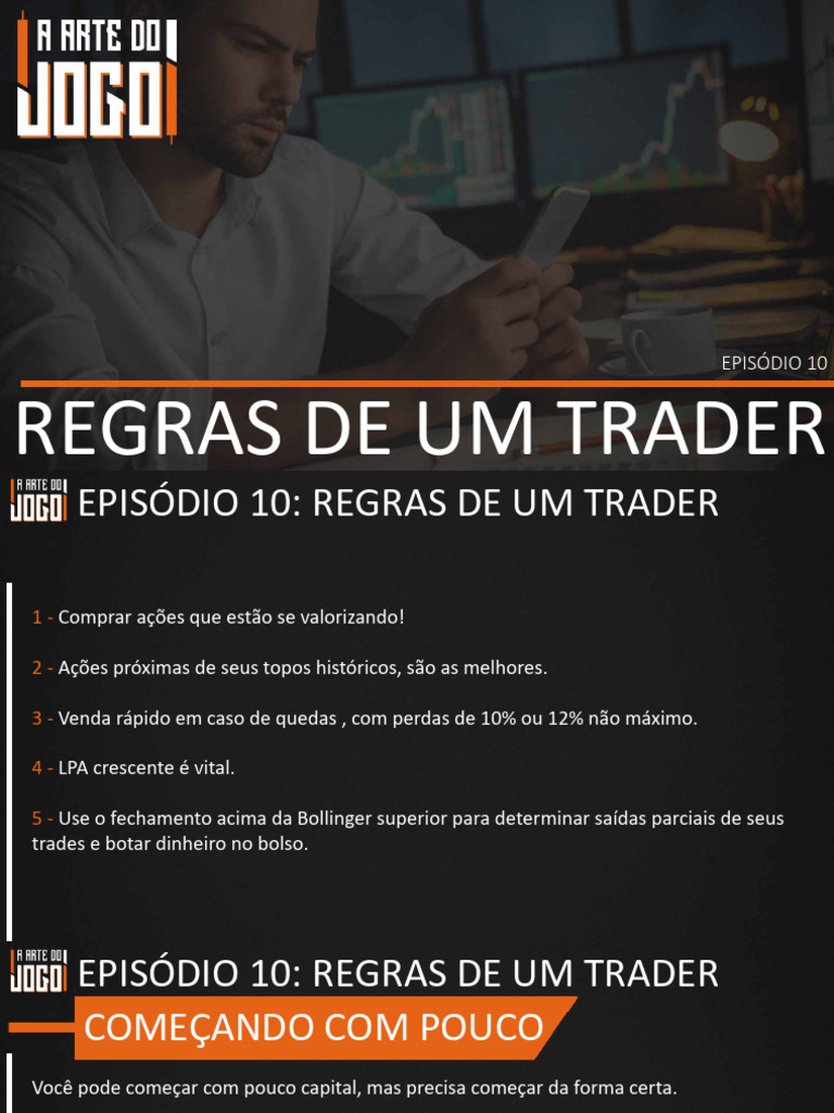 10. Regras de Um Trader | PDF