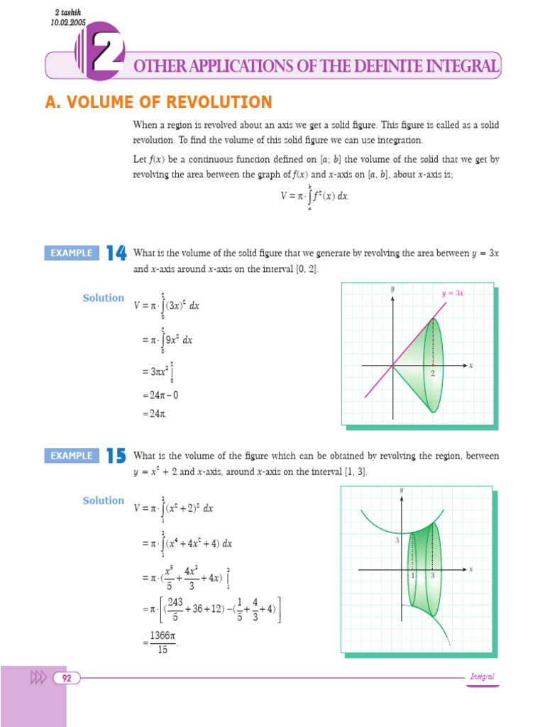 06 Integral 3 2 | PDF | Area | Integral