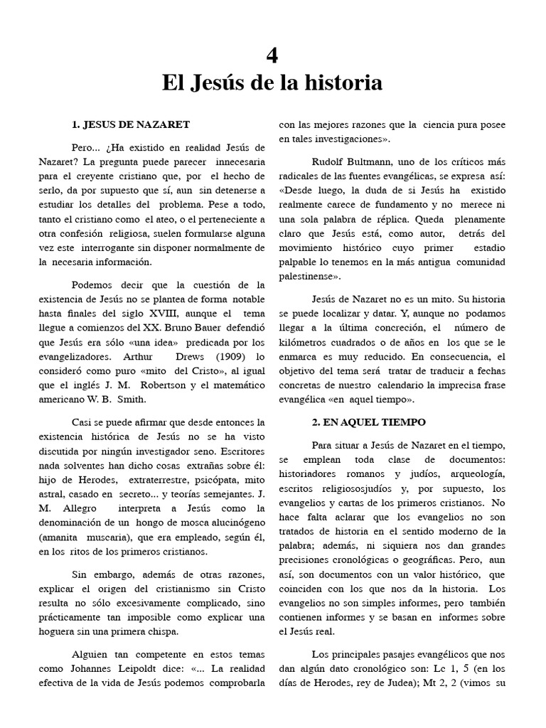 El Jesús de La Historia | PDF | Jesús | Crucifixion de jesus