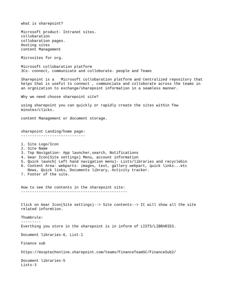 Sharepoint Admin Training - June 2024 | PDF | Share Point | Computing