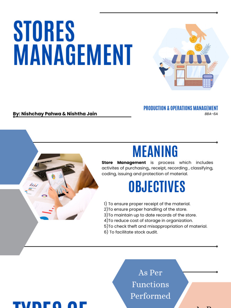 Stores Management | PDF | Warehouse | Inventory