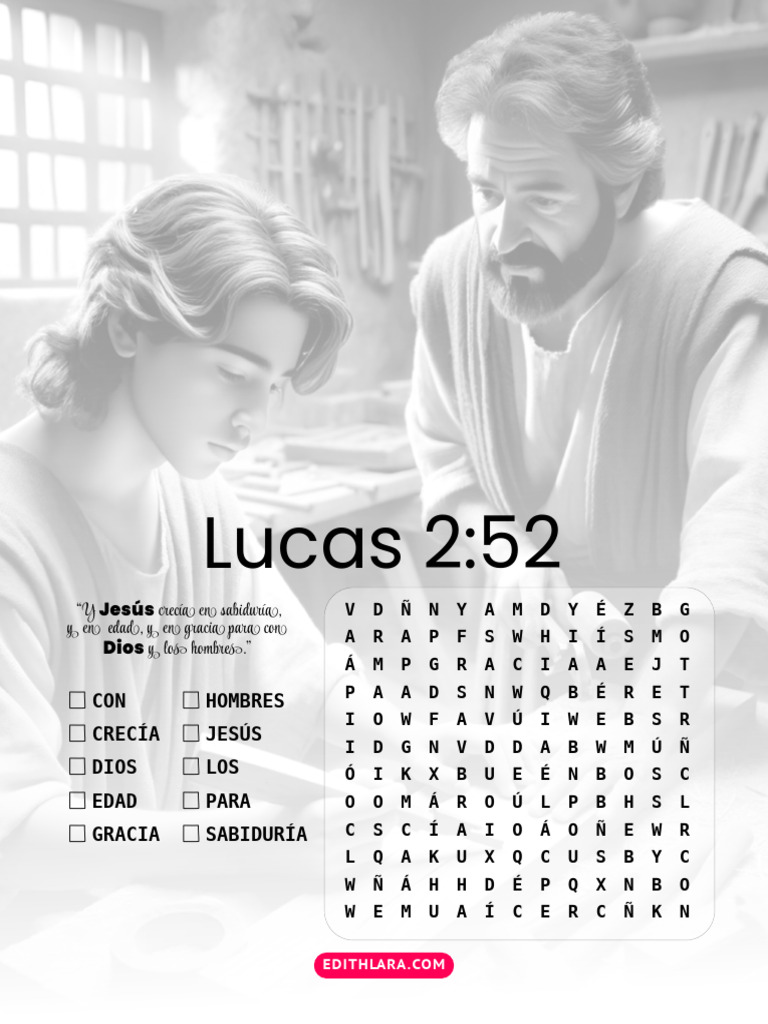 Jesús crecía en sabiduría (Lucas 2:52) | PDF