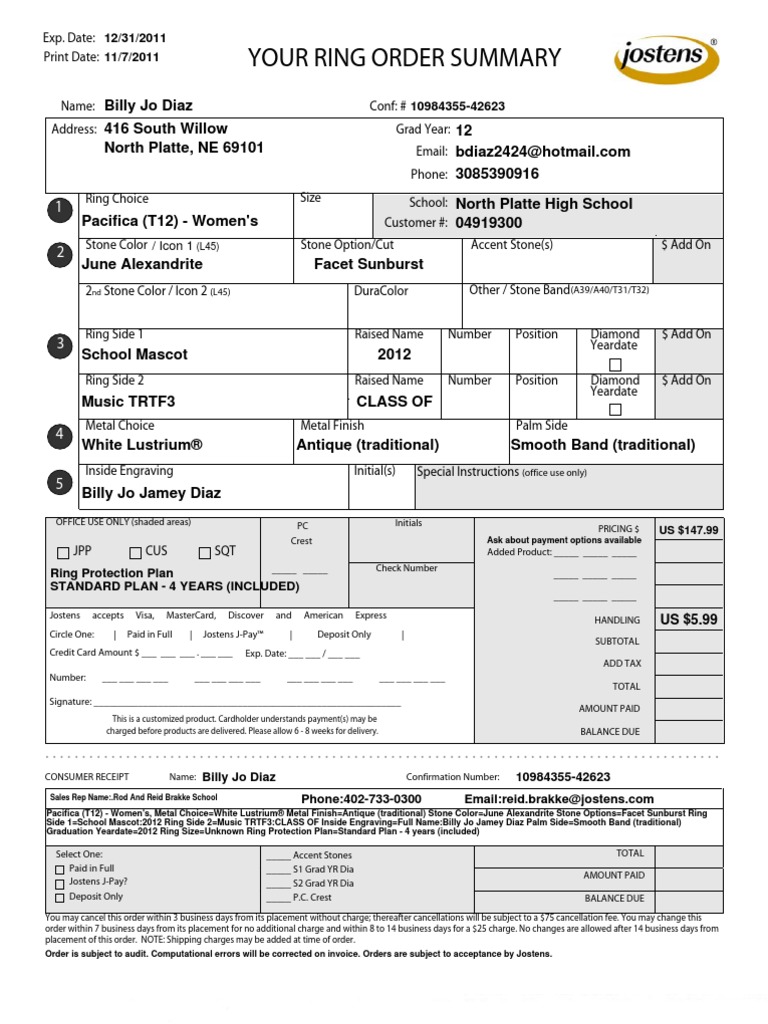 Jostens PDF Financial Technology Finance & Money Management