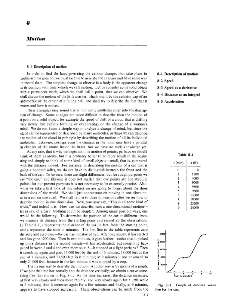 Motion | PDF
