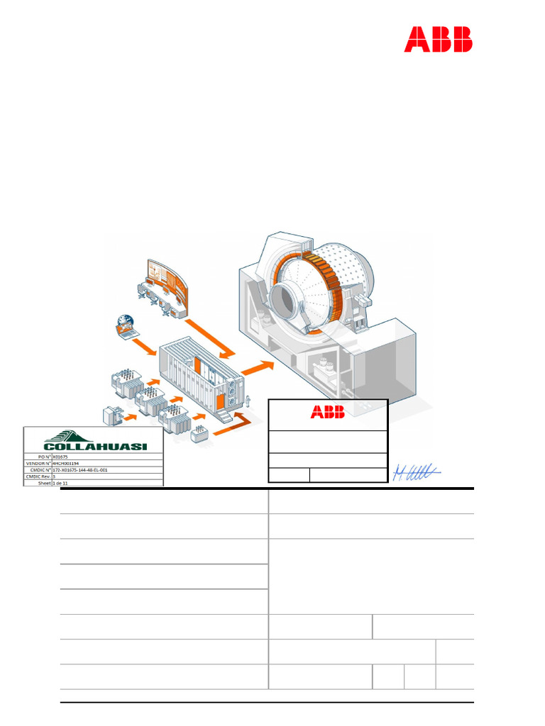 Gearless Mill Drive: Hardware Signal List | PDF | Transformer ...