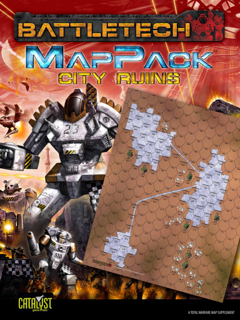 BattleTech City Ruins Map Pack | PDF | Computing