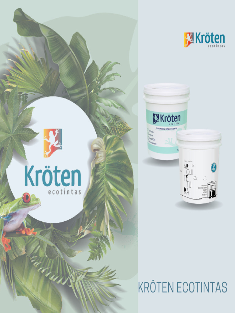 Catálogo de Cores Kröten Ecotintas | PDF