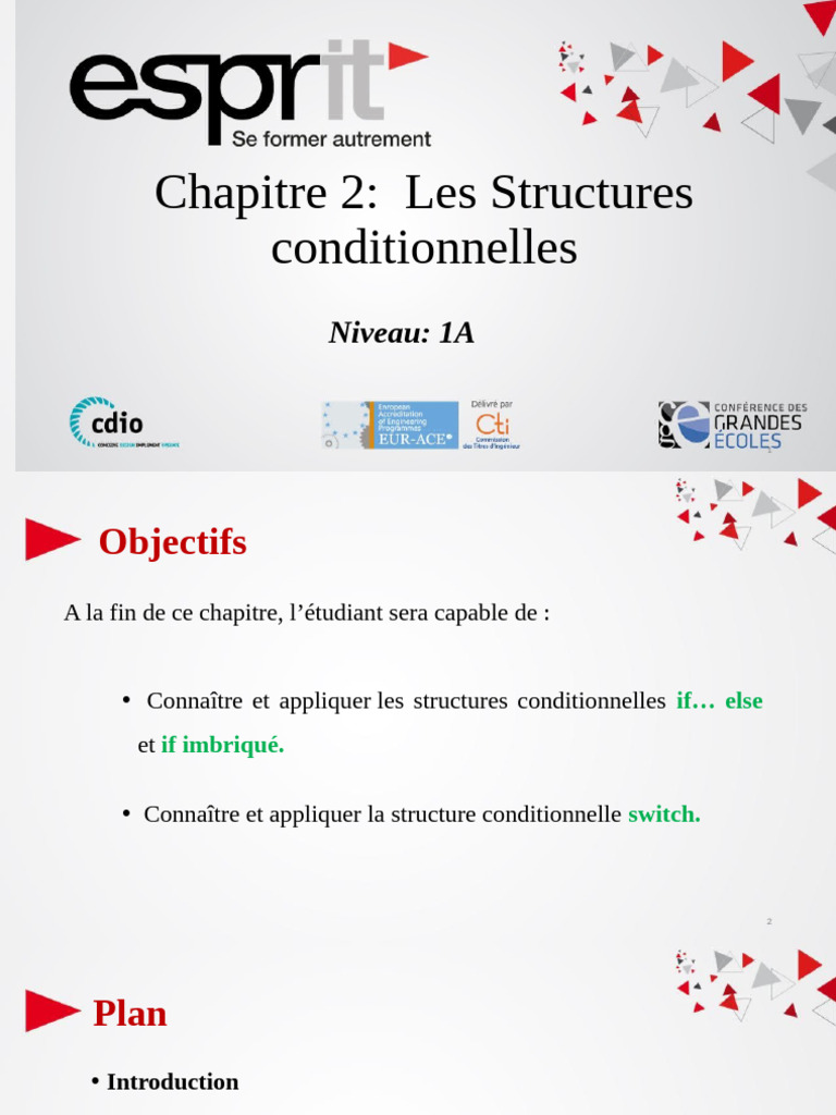 Structures conditionnelles en programmation | PDF | Programmation ...