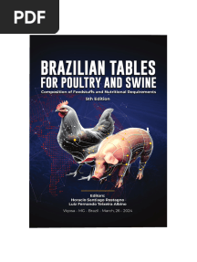 Brazilian Tables For Poultry and Swine - 5th Edition