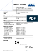 EC Declaration of Conformity