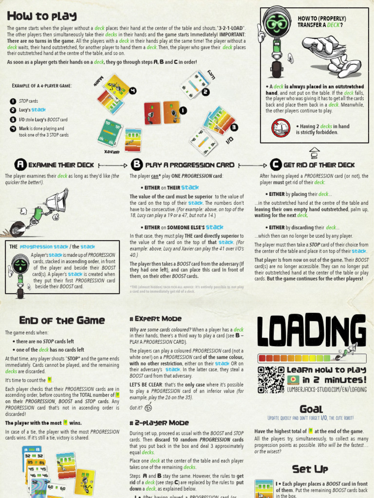 EN Rules LOADING V1.1 Flat Optim | PDF | Sports | Board Games