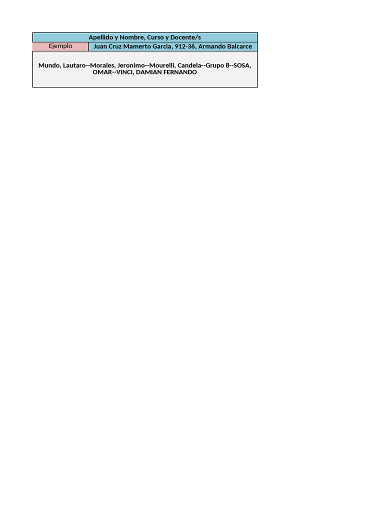 1 4 P TP5 Excel Oblig Nivel I Ver20 12 | PDF