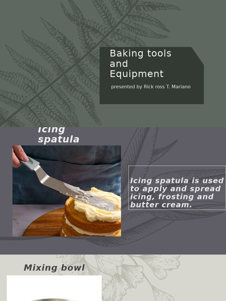 Tools and Equipment | PDF | Cooking, Food & Wine
