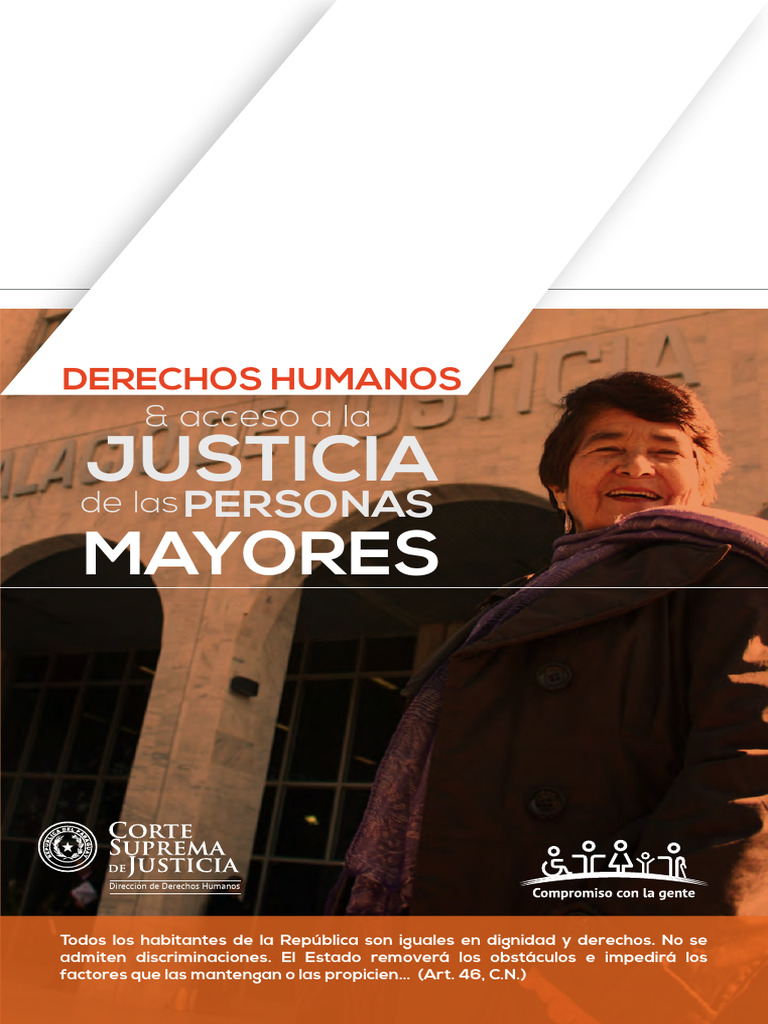 Acceso a Justicia para Personas Mayores | PDF | Derechos humanos | Vejez