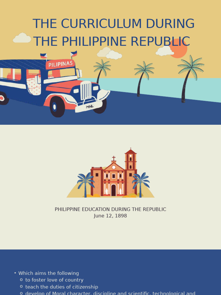 Philippine Curriculum- Republic | PDF | Curriculum | Vocational Education