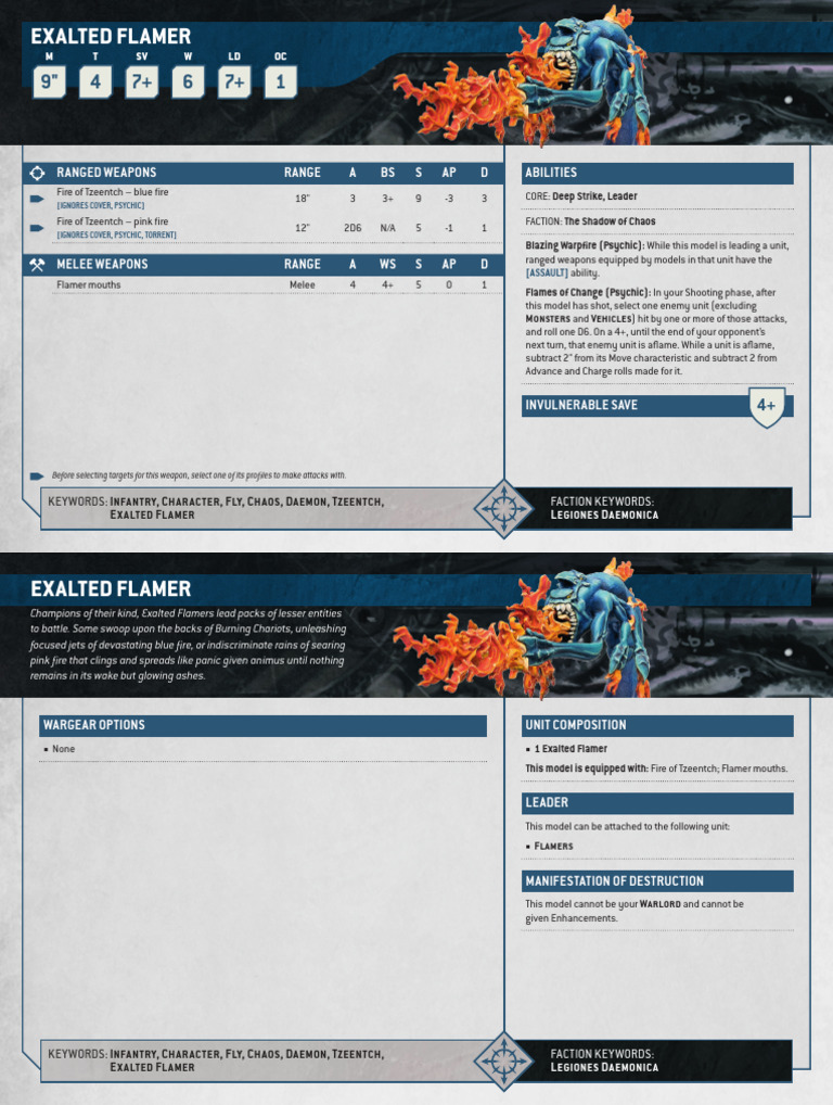 Exalted Flamer | PDF | Military